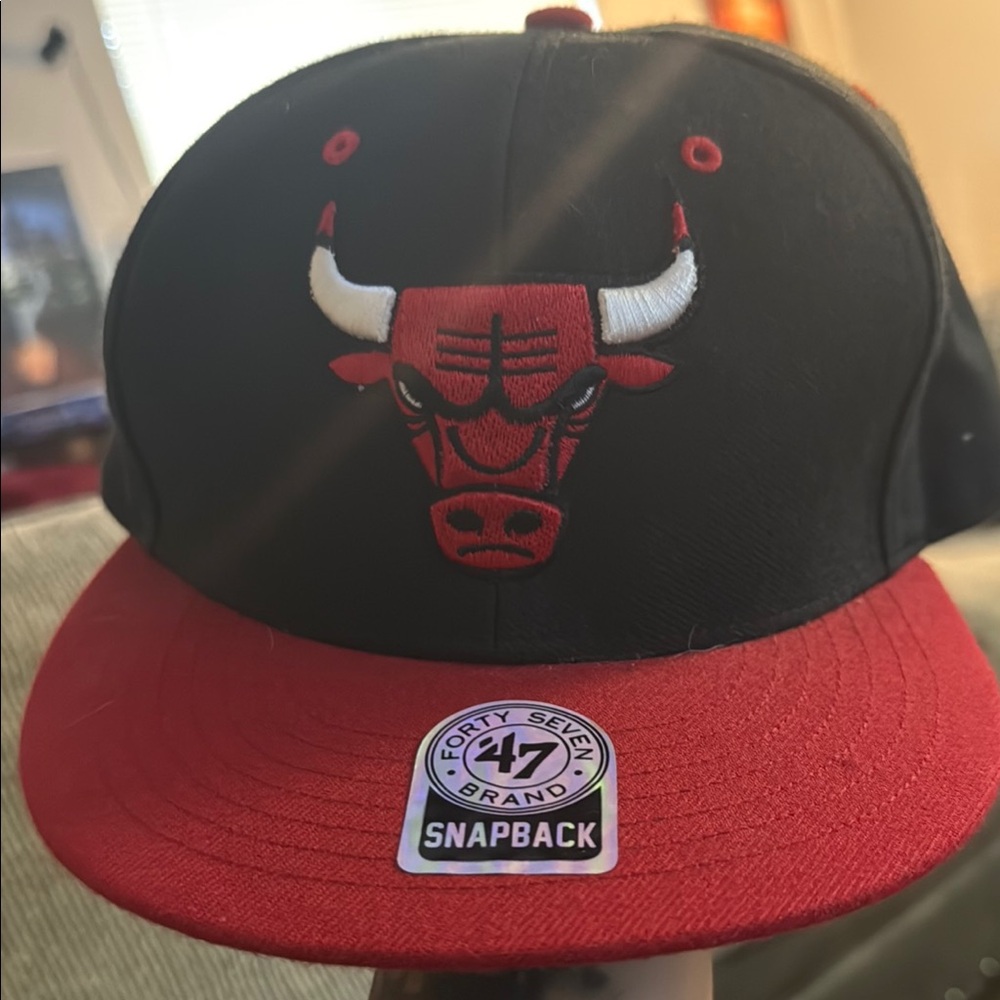 New Era Chicago Red and Black Cap